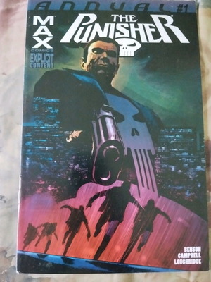 The Punisher Annual comic used Marvel