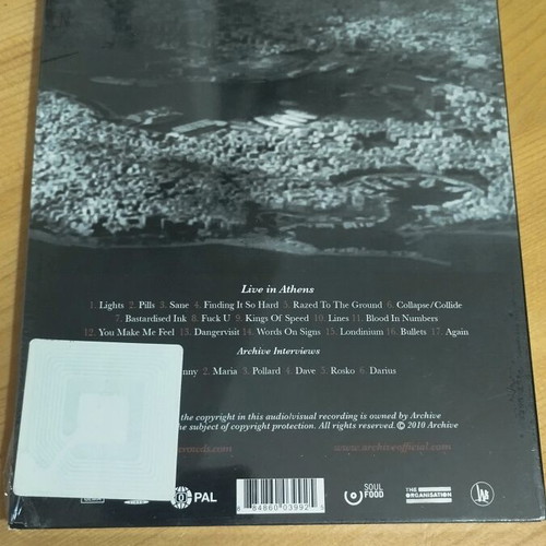 Archive Live in Athens DVD sealed