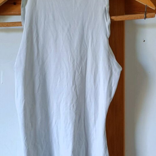 Versace top used, soft light blue