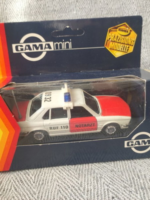 Gama Mini BMW 528i Notarztwagen 1:43 new, rare RUF 110