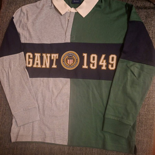 Gant long-sleeve polo XL multicolor like new