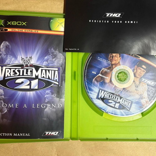 Wrestlemania 21 Xbox game