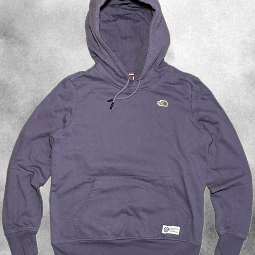 The North Face purple-gray hoodie like new, size S
