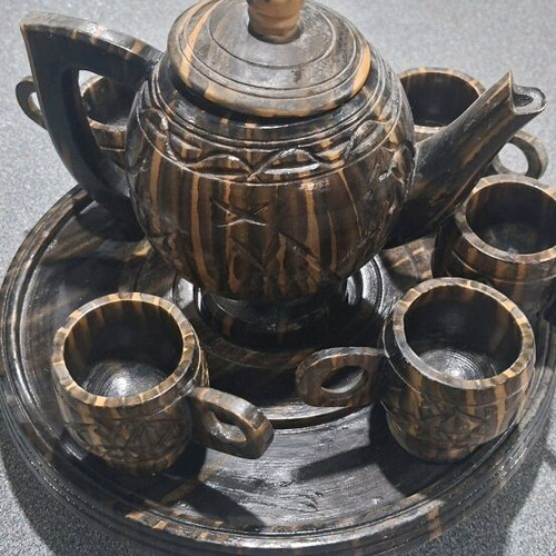 Handmade tea or coffee set new