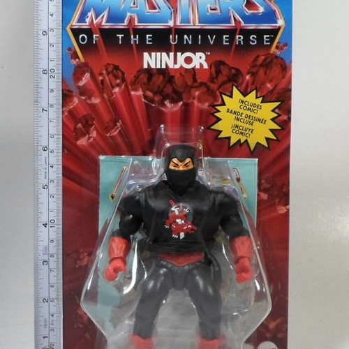 Ninjor action figure Mattel 2023 MOTU Origins new