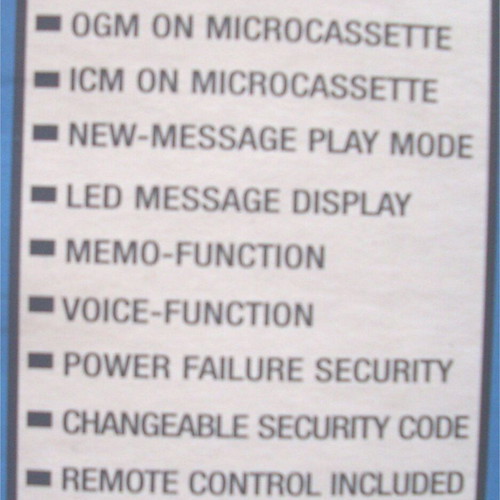 Telesys TS2020 Automatic Answering Machine new