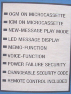Telesys TS2020 Automatic Answering Machine new