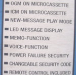 Telesys TS2020 Automatic Answering Machine new