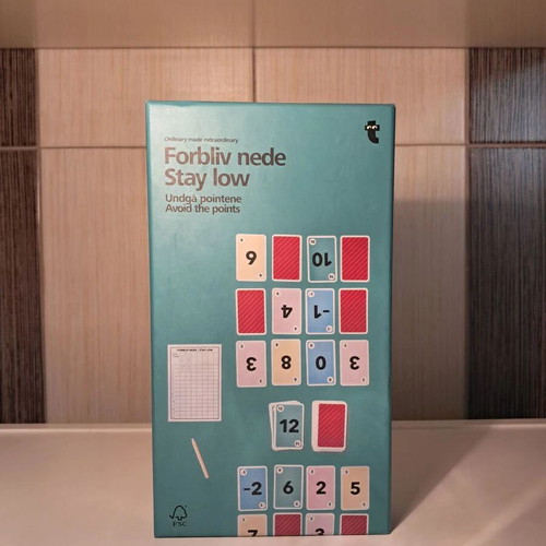 Forbliv nede Stay Low board game new from Tiger