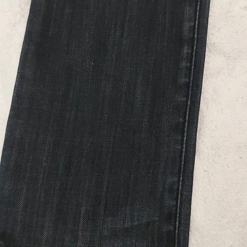 Jean elastic pants with rhinestones, size small, black-gray