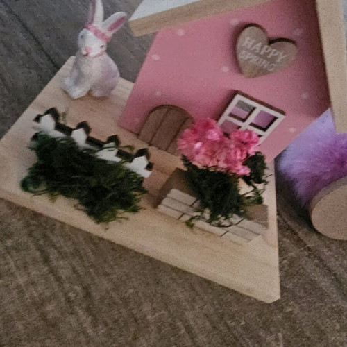 Wooden Easter decorations new, pack of 3 pieces