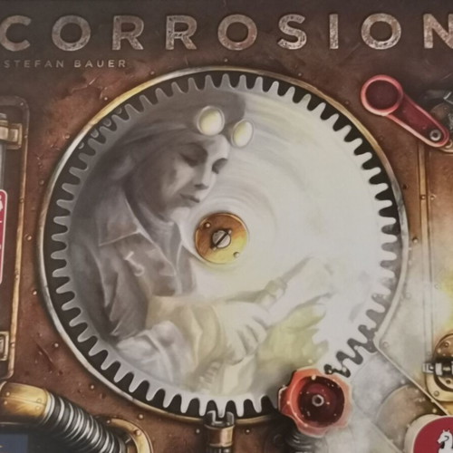 Corrosion board game new, premium sleeves