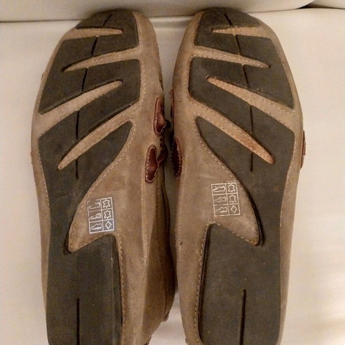 Gianna Kazakou suede moccasins like new, soft and barely worn