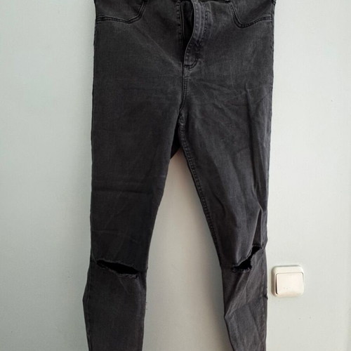 Zara jeans with rips, gray, size XXL