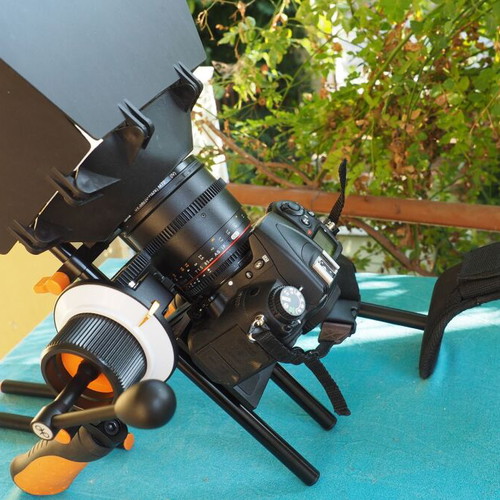 Aputure rig like new with follow-focus and shoulder support for DSLR-mirrorless