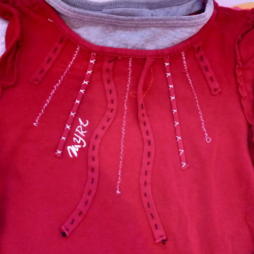 GAP set of 3 pieces used for 3 years old red