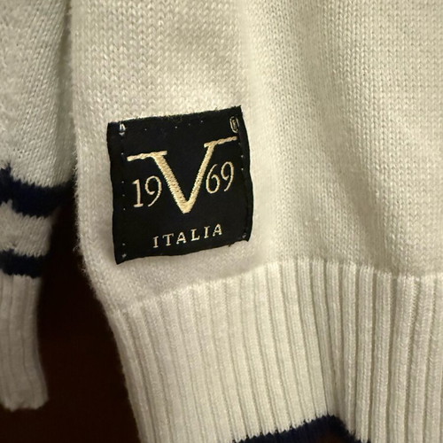 Versace 19-69 No6 kids cardigan like new, white, size 116 cm