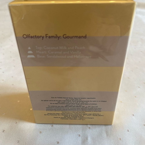 Zara Crème Brûlée The Gourmand Collection 50ml Eau de Toilette new
