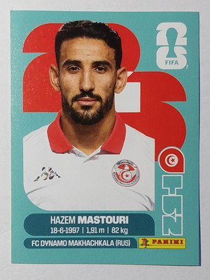 Hazem Mastouri FIFA World Cup 2026 Tunisia sticker
