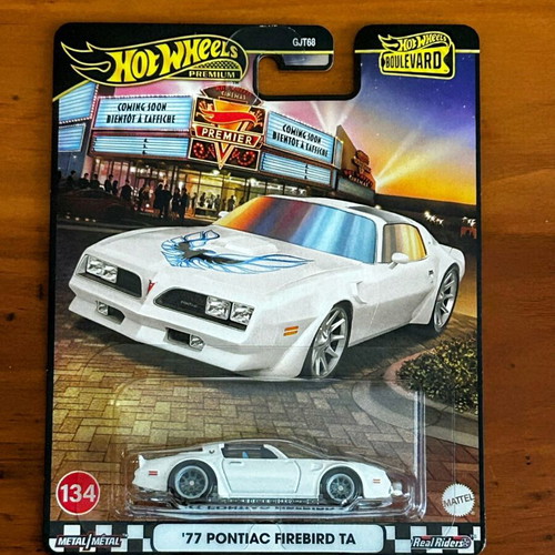Hot Wheels Premium ’77 Pontiac Firebird TA new, sealed