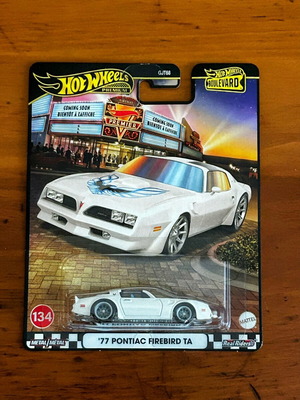 Hot Wheels Premium ’77 Pontiac Firebird TA new, sealed
