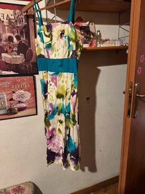 Summer dress used, multicolored, size S