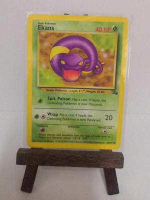 Pokemon card Ekans 46/62 σαν καινούργιο