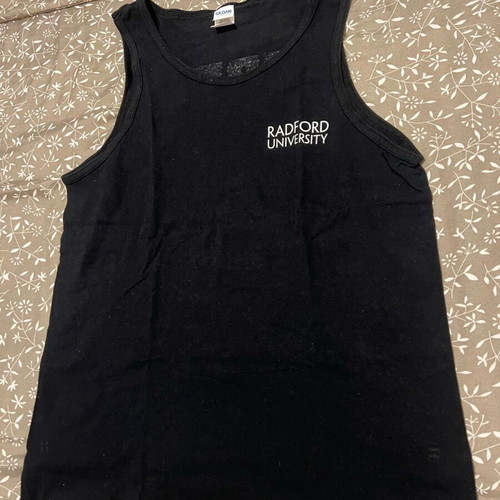 Gildan athletic tank top used, size M, black
