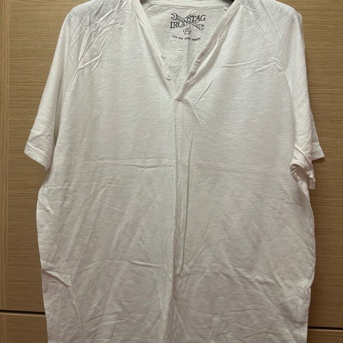 Ironstag T-shirt new, white, size XXL