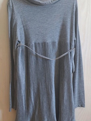 Miss Grant girls' dress gray like new