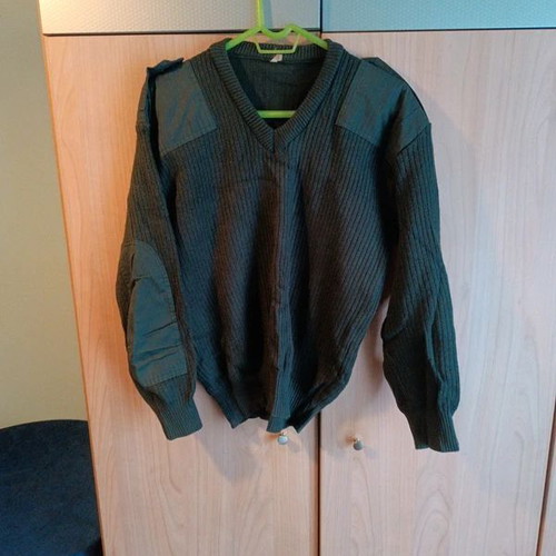 Greek army pullover used size S