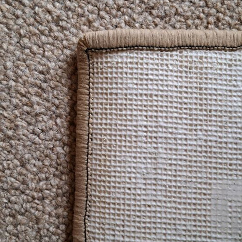 Wool rug light brown like new 270cm × 290cm
