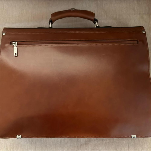Leather bag brown like new, unused