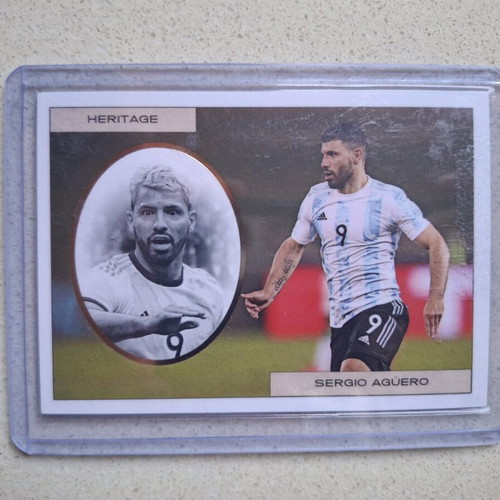 Sergio Aguero Futera Heritage Card 13/35 New