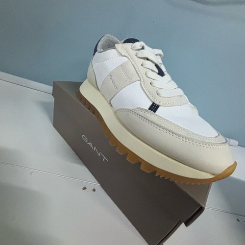 Gant women's athletic sneakers new, size 38, white and blue