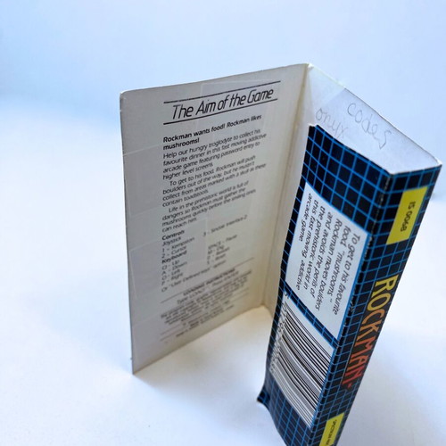 Rockman 1985 Spectrum ZX tape cassette used, complete in box