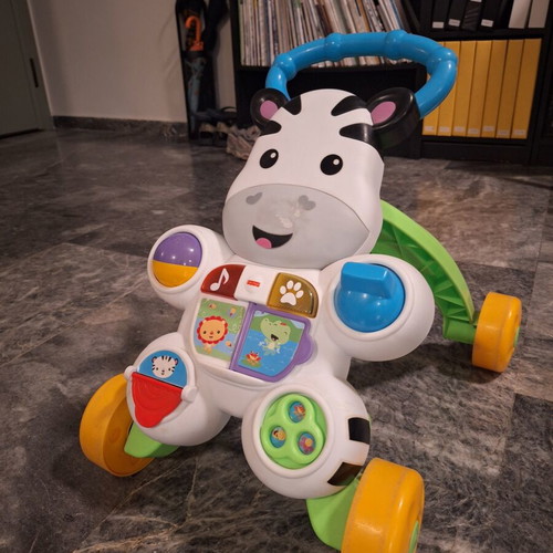 Fisher Price Zebra Walker used with lights and sounds