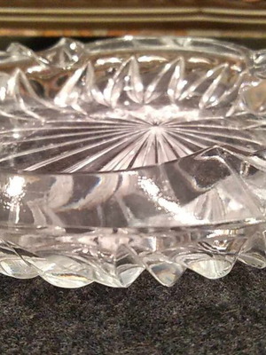 Γυάλινο τασάκι μεταχειρισμένο