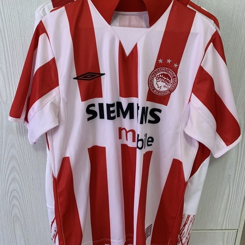Olympiakos authentic football jerseys, medium and small sizes