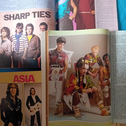 Pop & Rock magazines used, 1982-83, with minor damages