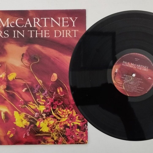 Paul McCartney Flowers in the Dirt vinyl record