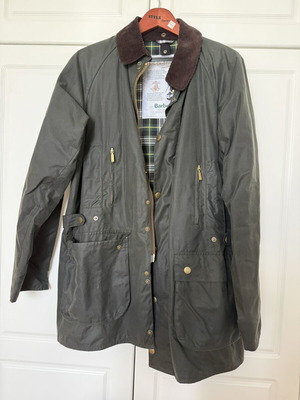 Barbour men's jacket, olive green, XL