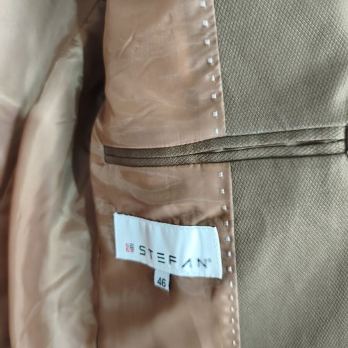 Stefan Fashion men's jacket size 46, brown