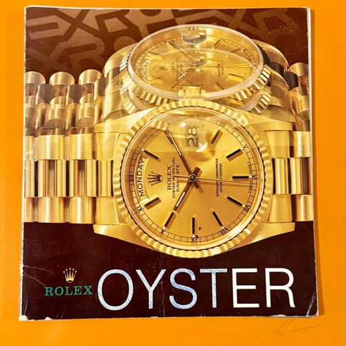 Rolex prospectus 1993 used, collectible