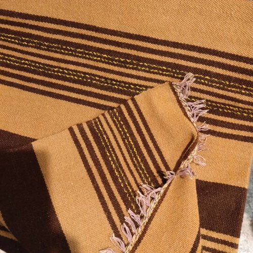 Handwoven wool blanket, 90x230 cm, ideal as sofa throw or small rug