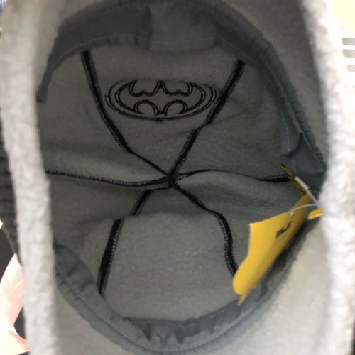Batman hat new with Batman logo, grey