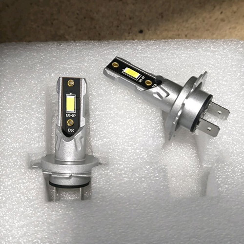 Headlamp H7 LED aluminium new, set of 2 lamps