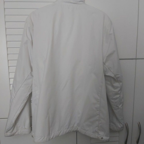 Women's jacket used, small, white, waterproof
