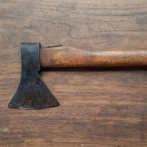 Vintage Hand Hatchet 600gr with Wooden Handle used