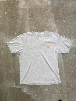 Carhartt Wip T-Shirt XL Loose Fit Grey Y2k 2000s Workwear